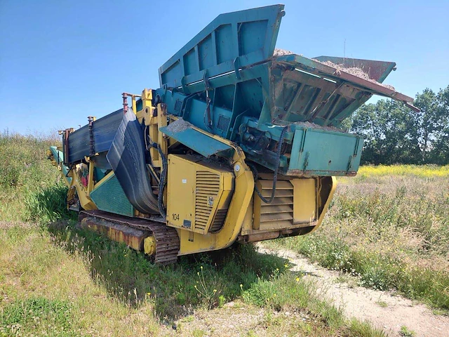 2004 keestrack 4518 mobiele schudzeefinstallatie - afbeelding 1 van  9