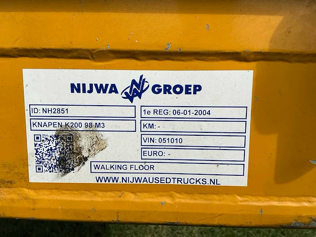 2004 knapen walking floor - afbeelding 16 van  41
