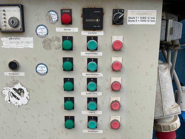 2004 komptech farwick hurrikan mobiele windzifter - afbeelding 11 van  22