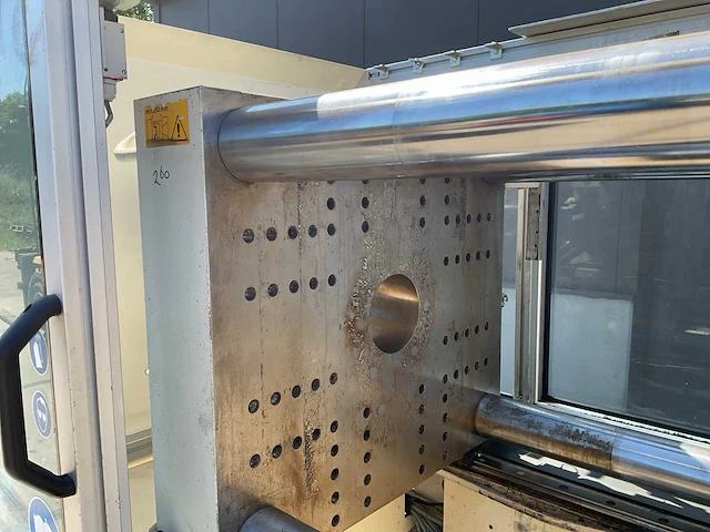 2004 kraussmaffei 80-390 c2 spuitgietmachine - afbeelding 6 van  15