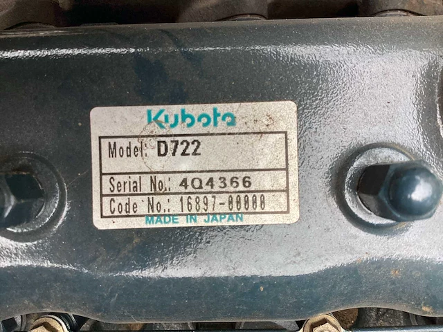 2004 kubota k008-3 minigraafmachine - afbeelding 6 van  15