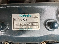 2004 kubota k008-3 minigraafmachine - afbeelding 6 van  15