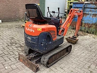 2004 kubota k008-3 minigraafmachine - afbeelding 9 van  15