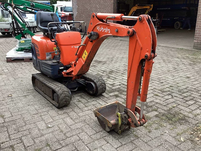 2004 kubota k008-3 minigraafmachine - afbeelding 10 van  15