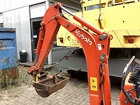 2004 kubota k008-3 minigraafmachine - afbeelding 11 van  15