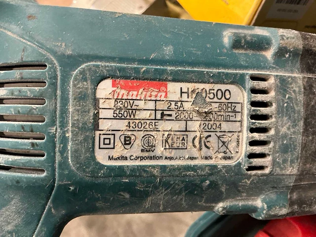 2004 makita hho500 boormachine - afbeelding 5 van  5