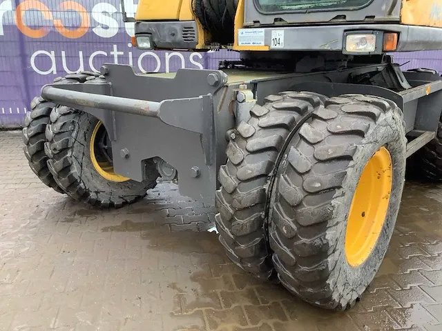 2004 mecalac 714 mw mobiele graafmachine - afbeelding 9 van  31