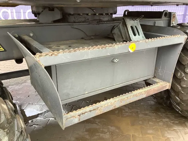 2004 mecalac 714 mw mobiele graafmachine - afbeelding 10 van  31
