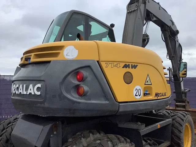 2004 mecalac 714 mw mobiele graafmachine - afbeelding 30 van  31
