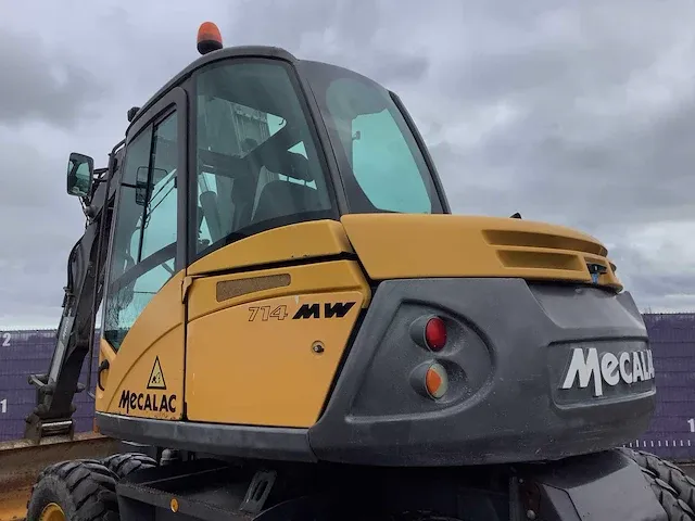 2004 mecalac 714 mw mobiele graafmachine - afbeelding 31 van  31