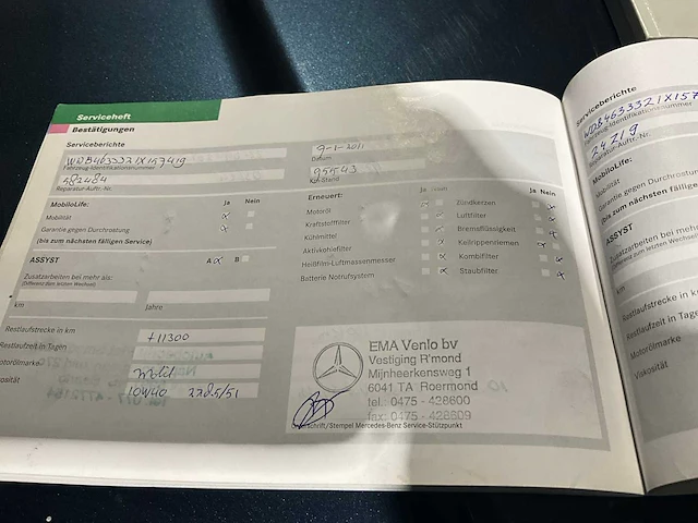 2004 mercedes-benz g400 cdi - afbeelding 19 van  27