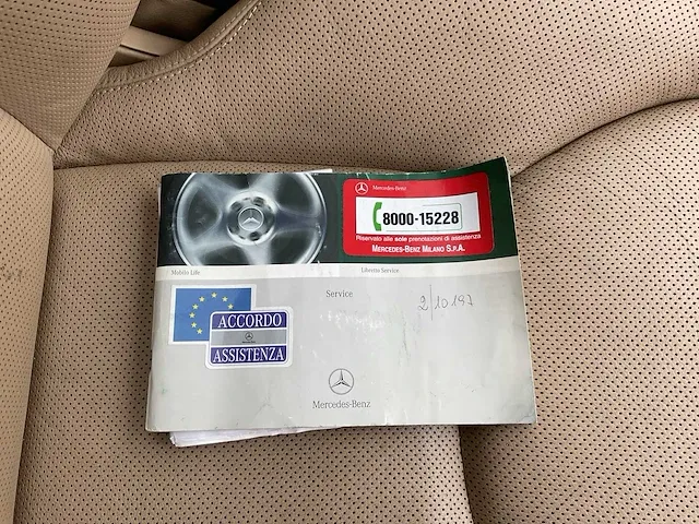 2004 mercedes-benz s-klasse 500 personenauto - afbeelding 10 van  29