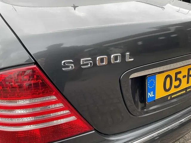2004 mercedes-benz s-klasse 500 personenauto - afbeelding 25 van  29