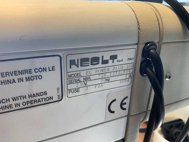 2004 neolt el power plus 250 elektrische snijmachine - afbeelding 10 van  18