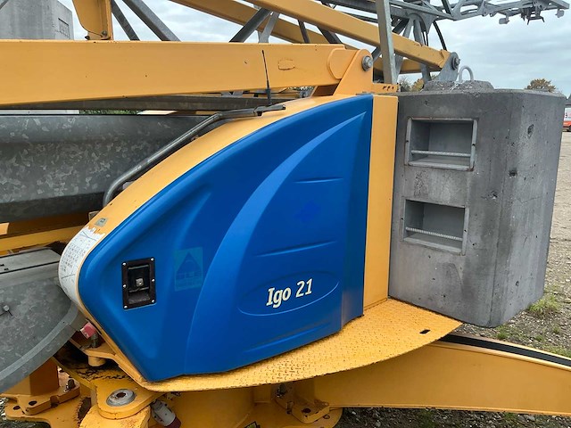 2004 potain igo 21 torenkraan - afbeelding 2 van  29