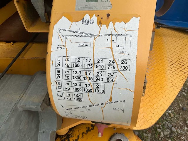 2004 potain igo 21 torenkraan - afbeelding 3 van  29
