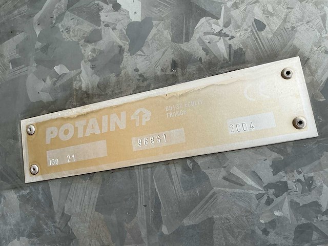 2004 potain igo 21 torenkraan - afbeelding 22 van  29