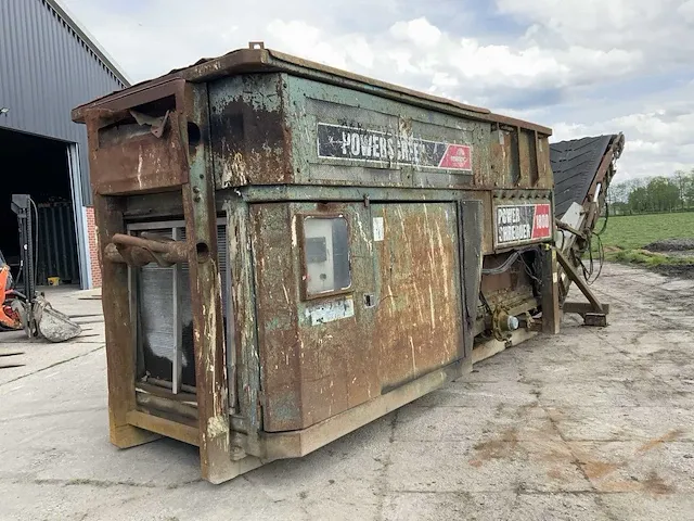 2004 powerscreen afzetbare stationaire powershredder 1800 “haakarm” - afbeelding 1 van  25