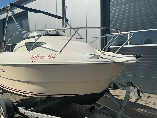 2004 quicksilver cabin 460 kajuitboot - afbeelding 17 van  23