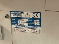 2004 rapiscan rap 522b x-ray security inspection system - afbeelding 9 van  16