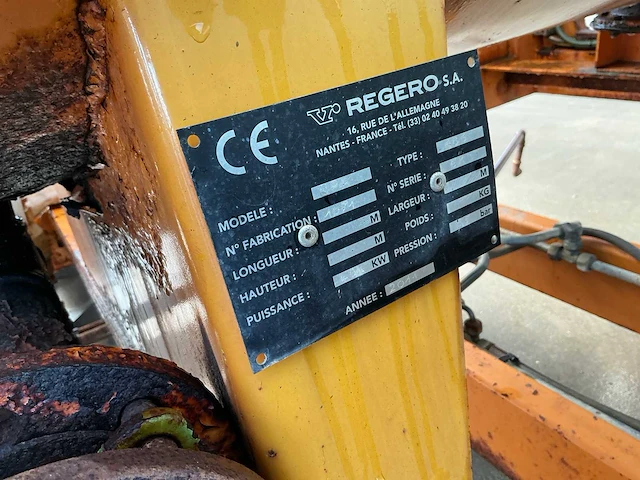 2004 regero 600 stoommachine - afbeelding 31 van  40