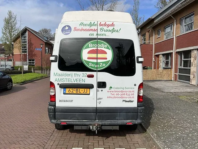 2004 renault master t35 foodtruck bedrijfswagen - afbeelding 2 van  43