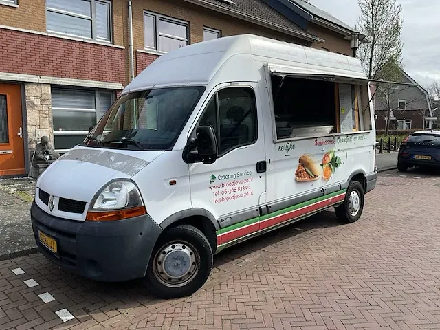 2004 renault master t35 foodtruck bedrijfswagen - afbeelding 1 van  43