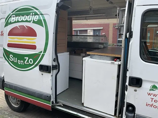 2004 renault master t35 foodtruck bedrijfswagen - afbeelding 17 van  43