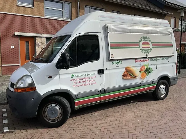 2004 renault master t35 foodtruck bedrijfswagen - afbeelding 23 van  43