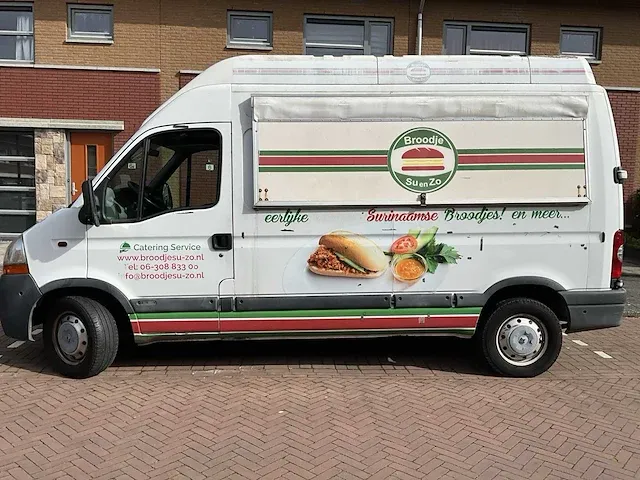 2004 renault master t35 foodtruck bedrijfswagen - afbeelding 40 van  43