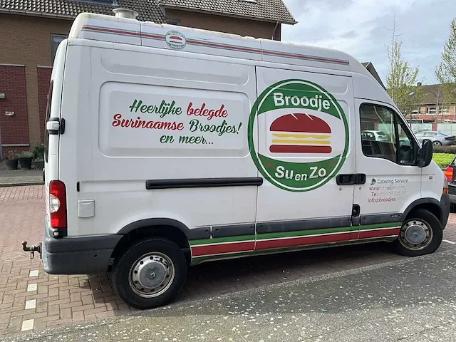 2004 renault master t35 foodtruck bedrijfswagen - afbeelding 42 van  43