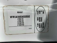 2004 renault trafic 1000 1.9 dci 100 bedrijfswagen - afbeelding 38 van  38