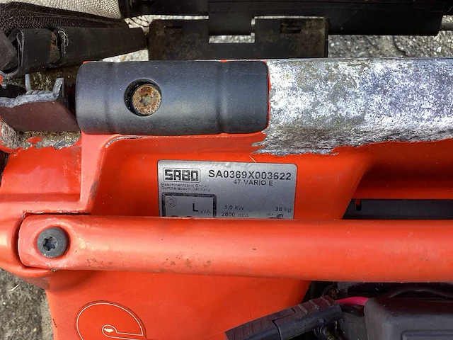 2004 sabo 47-vario e grasmaaier - afbeelding 6 van  7