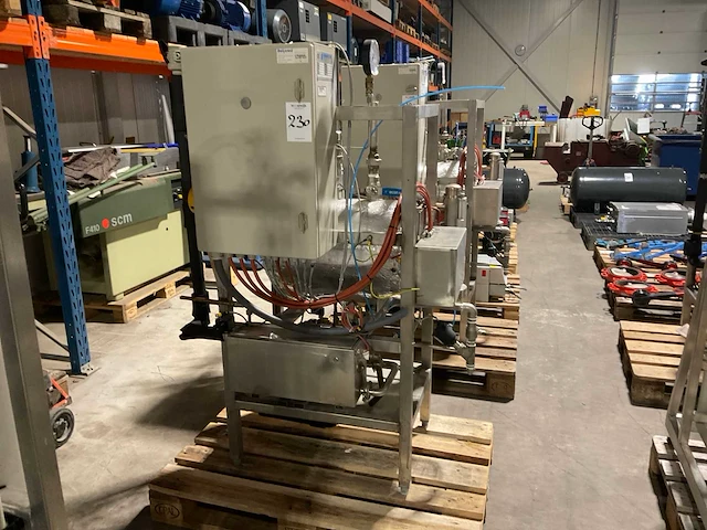 2004 sanamij so-40 kw stoomopwek installatie - afbeelding 1 van  7