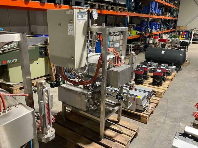 2004 sanamij so-40 kw stoomopwek installatie - afbeelding 1 van  8