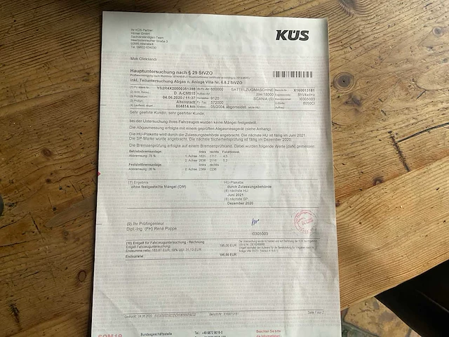 2004 scania r500 oplegger-trekker - afbeelding 16 van  23