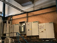 2004 schuko spaan/stof afzuiginstallaties v.v. 45kw aanzuigventilator, 11kw transportventilator, besturingskasten en filterzakken - afbeelding 24 van  24