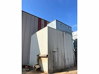 2004 schuko spaan/stof afzuiginstallaties v.v. 45kw aanzuigventilator, 11kw transportventilator, besturingskasten en filterzakken - afbeelding 13 van  24