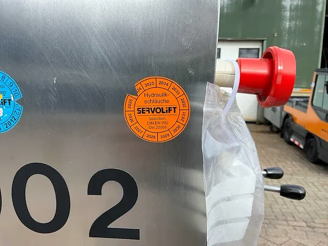 2004 servolift rvs materiaallift - afbeelding 8 van  21