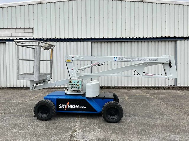 2004 skyhigh st 120 kniktelescoop hoogwerker - afbeelding 12 van  20