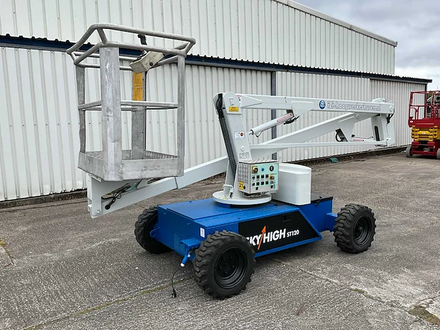 2004 skyhigh st 120 kniktelescoop hoogwerker - afbeelding 14 van  20