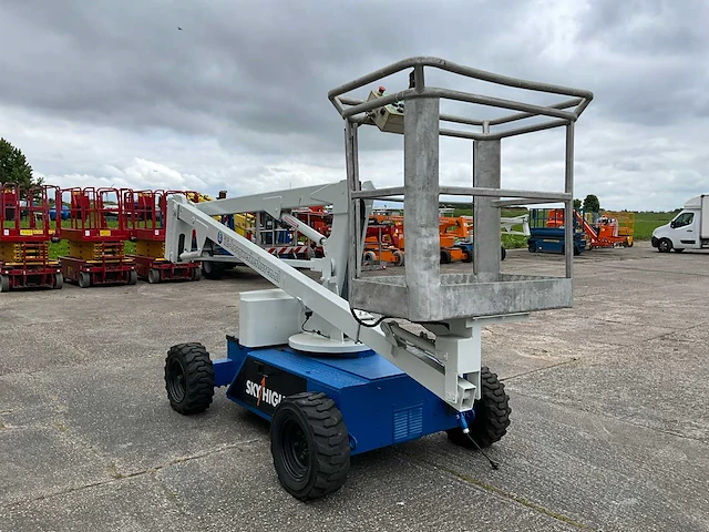 2004 skyhigh st 120 kniktelescoop hoogwerker - afbeelding 16 van  20