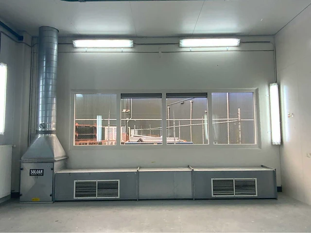 2004 soloan prefab spuitcabine met droogruimte en voorbewerkingsruimte - afbeelding 43 van  69