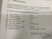 2004 stb ts500 afkortcirkelzaagmachine - afbeelding 8 van  10