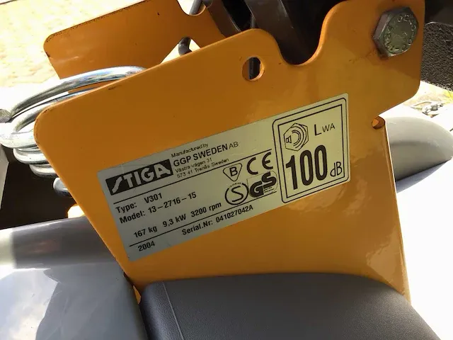 2004 stiga ready hst zitmaaier - afbeelding 12 van  12