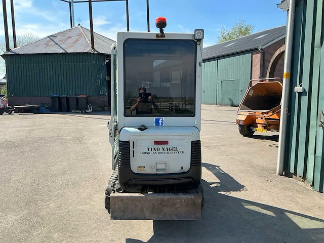 2004 takeuchi tb016 midigraafmachine - afbeelding 21 van  23