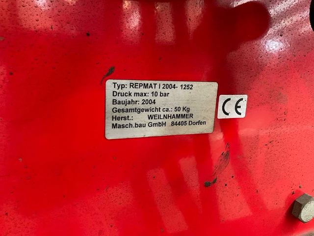 2004 tiptop stahlgruber repmat i bandenreparatie apparaat - afbeelding 7 van  7