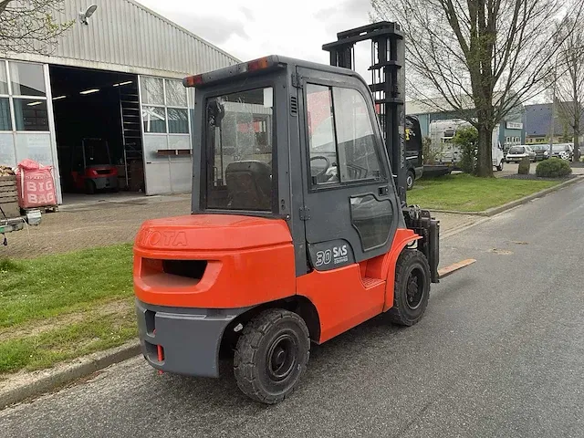 2004 toyota 02-fdf30 vorkheftruck - afbeelding 2 van  31