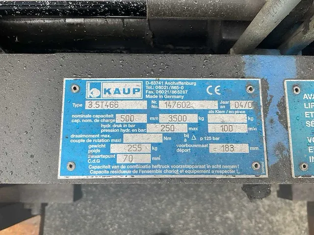 2004 toyota 02-fdf30 vorkheftruck - afbeelding 25 van  31