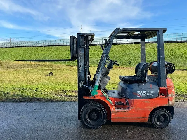 2004 toyota 42-7fgf15 vorkheftruck - afbeelding 7 van  12